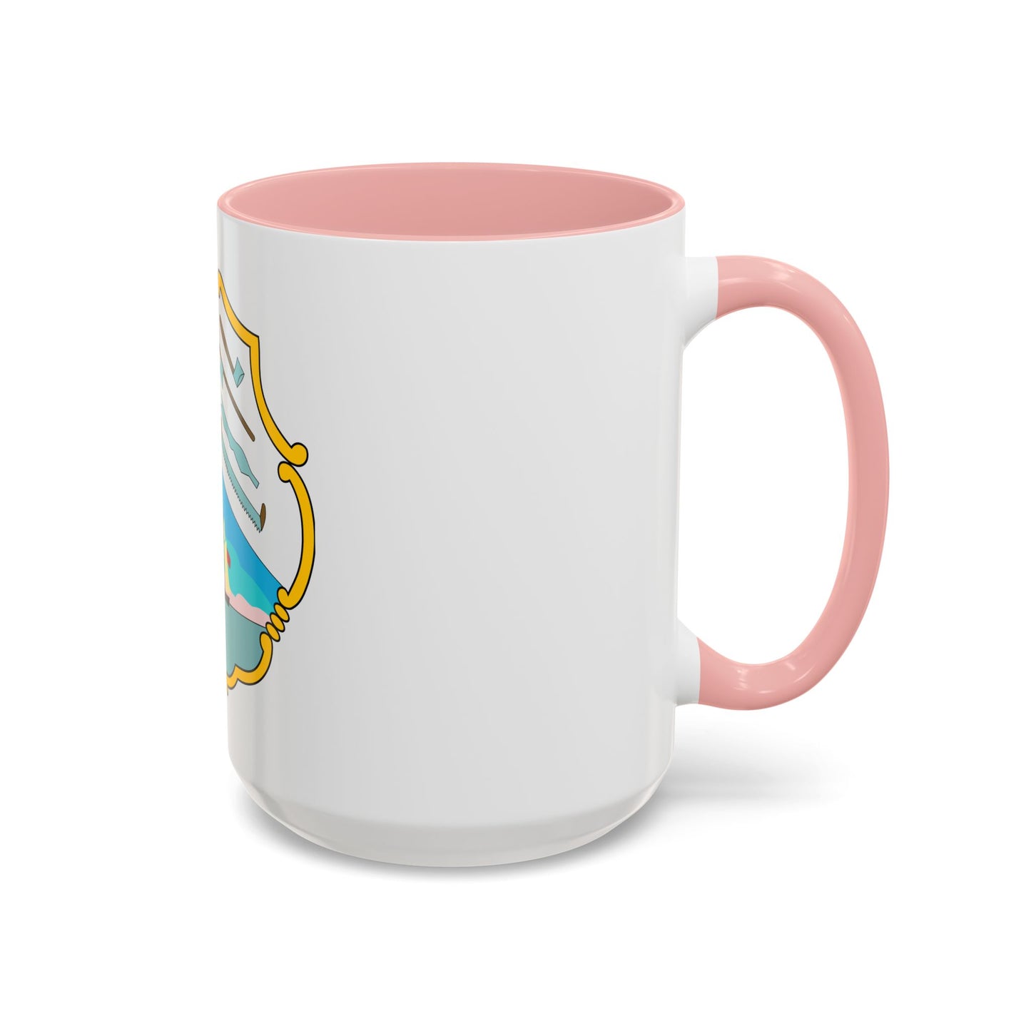 Coat of arms of British Honduras (1819-1907) - Accent Coffee Mug