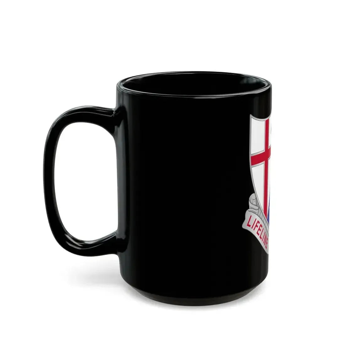 519 Hospital Center (U.S. Army) Black Coffee Mug - Go Mug Yourself