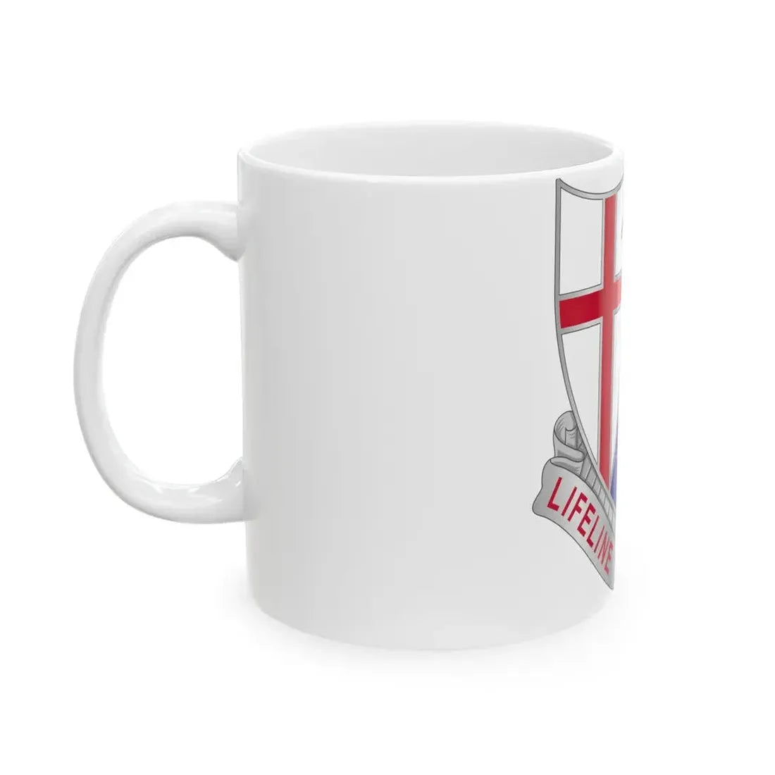 519 Hospital Center (U.S. Army) White Coffee Mug - Go Mug Yourself