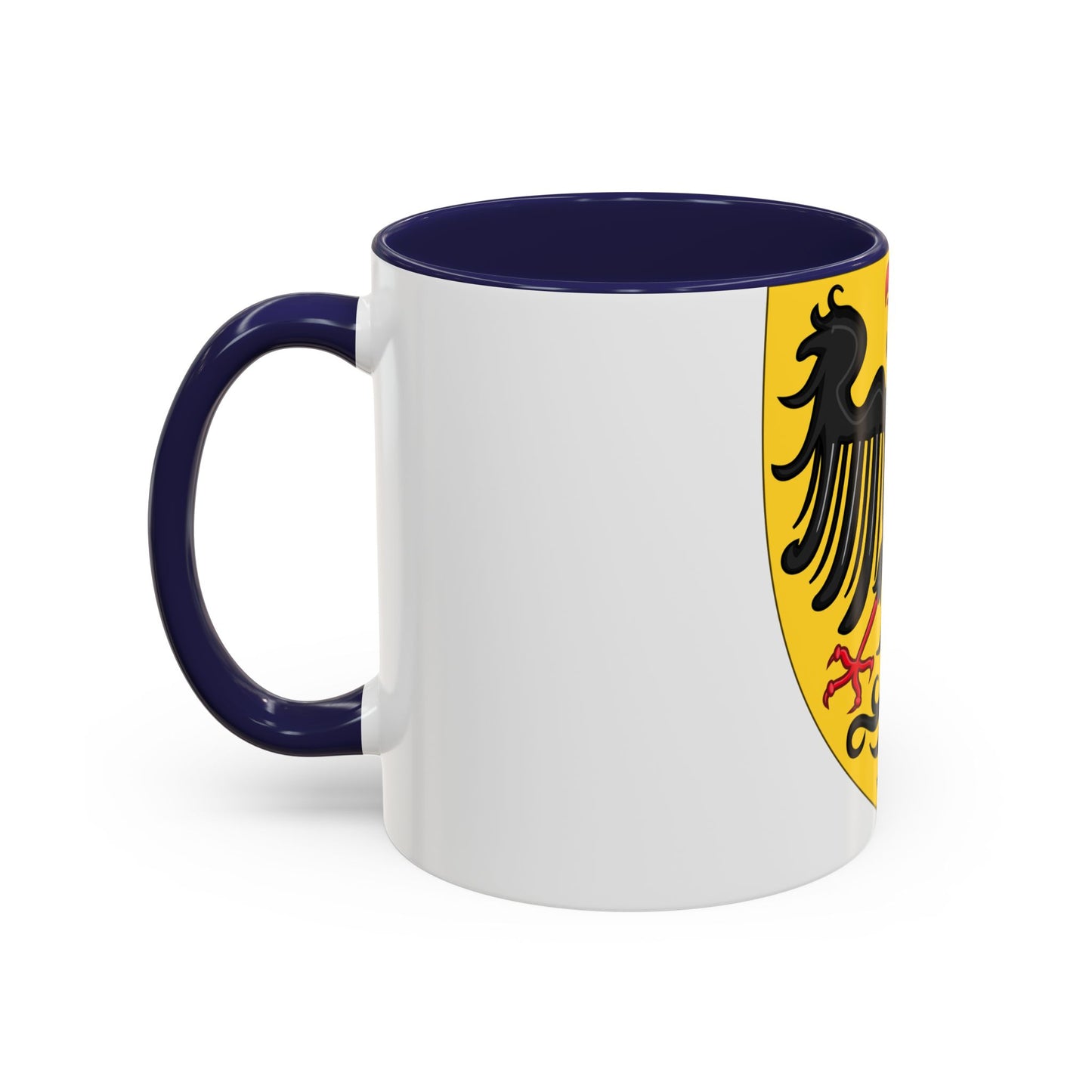 Shield and Coat of Arms of the Holy Roman Emperor (c.1300-c.1400) - Accent Coffee Mug
