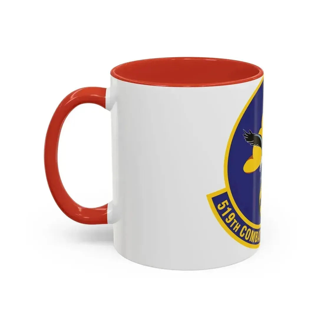 519th Combat Sustainment Squadron (U.S. Air Force) Accent Coffee Mug - Go Mug Yourself