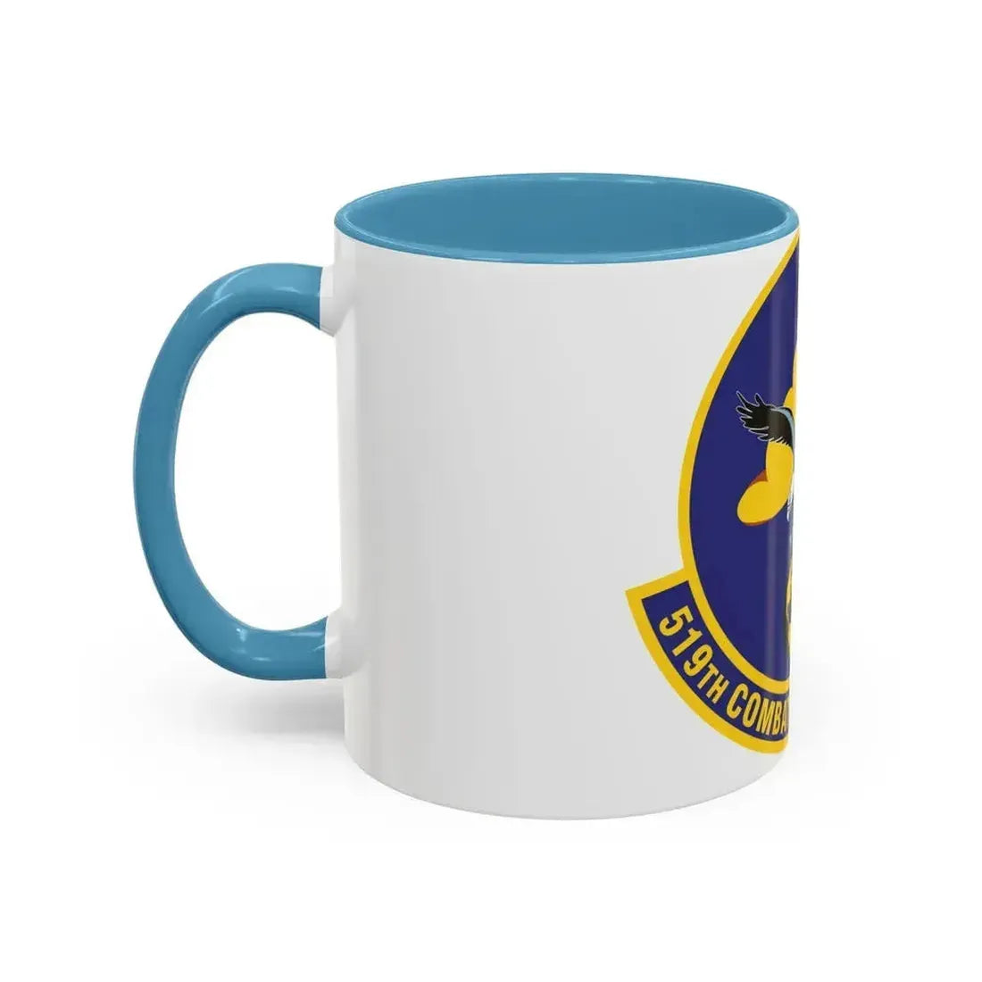 519th Combat Sustainment Squadron (U.S. Air Force) Accent Coffee Mug - Go Mug Yourself