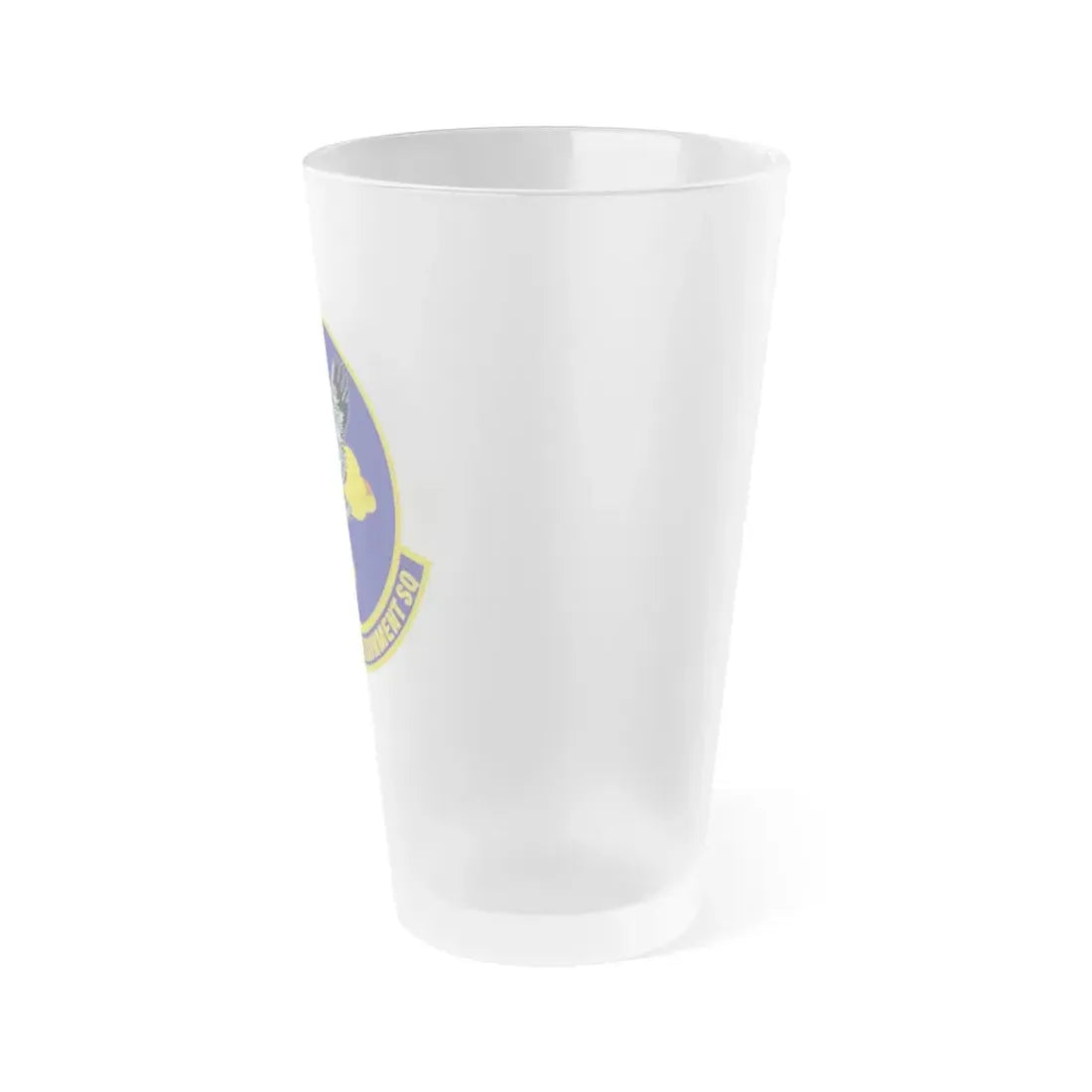519th Combat Sustainment Squadron (U.S. Air Force) Frosted Pint Glass 16oz - Go Mug Yourself