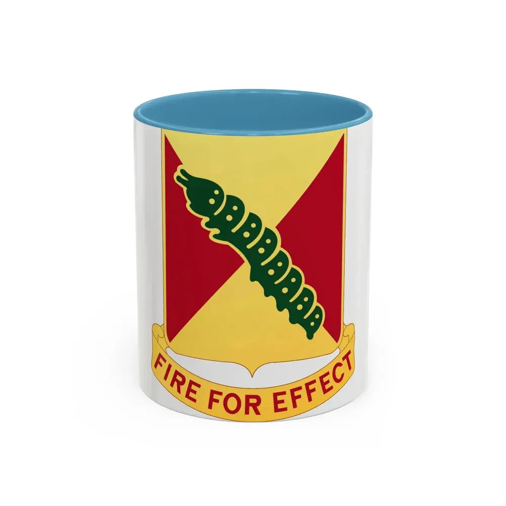 51st Air Defense Artillery Regiment (U.S. Army) Accent Coffee Mug 11oz Light Blue - Go Mug Yourself