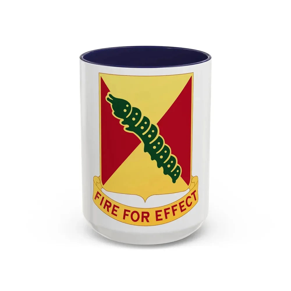 51st Air Defense Artillery Regiment (U.S. Army) Accent Coffee Mug 15oz Navy - Go Mug Yourself