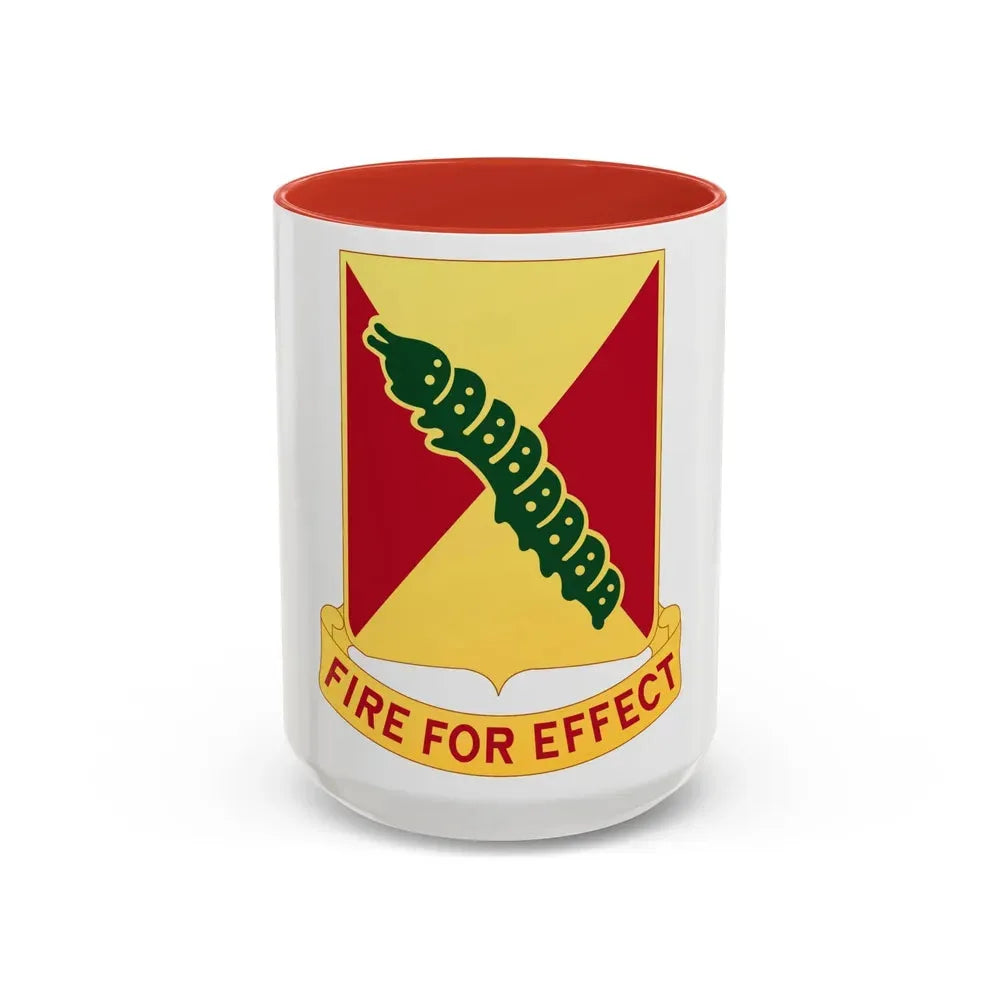 51st Air Defense Artillery Regiment (U.S. Army) Accent Coffee Mug 15oz Red - Go Mug Yourself