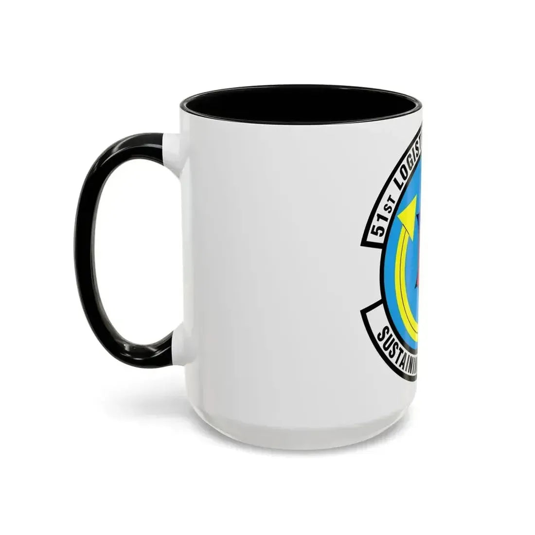 51st Logistics Support Squadron (U.S. Air Force) Accent Coffee Mug - Go Mug Yourself