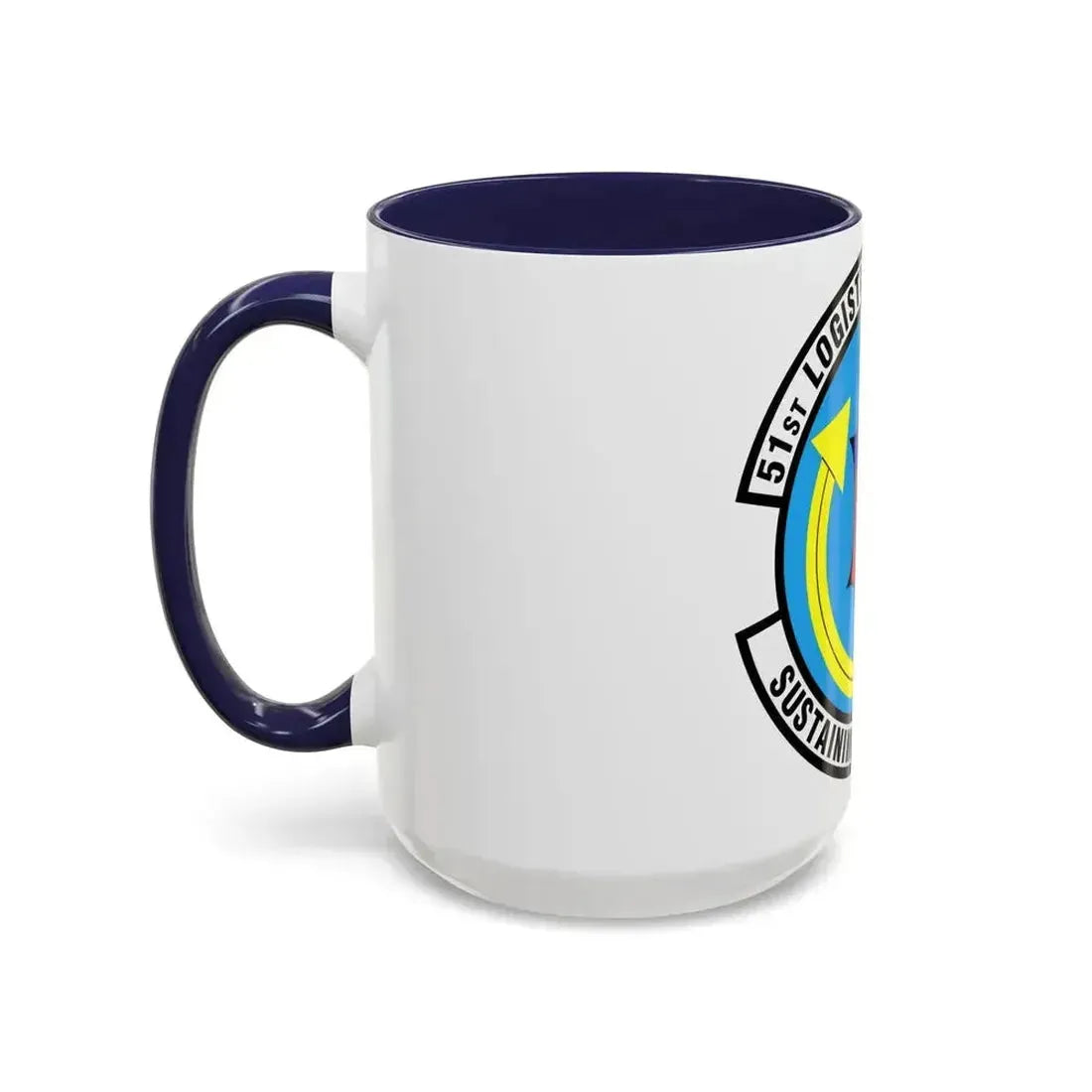 51st Logistics Support Squadron (U.S. Air Force) Accent Coffee Mug - Go Mug Yourself