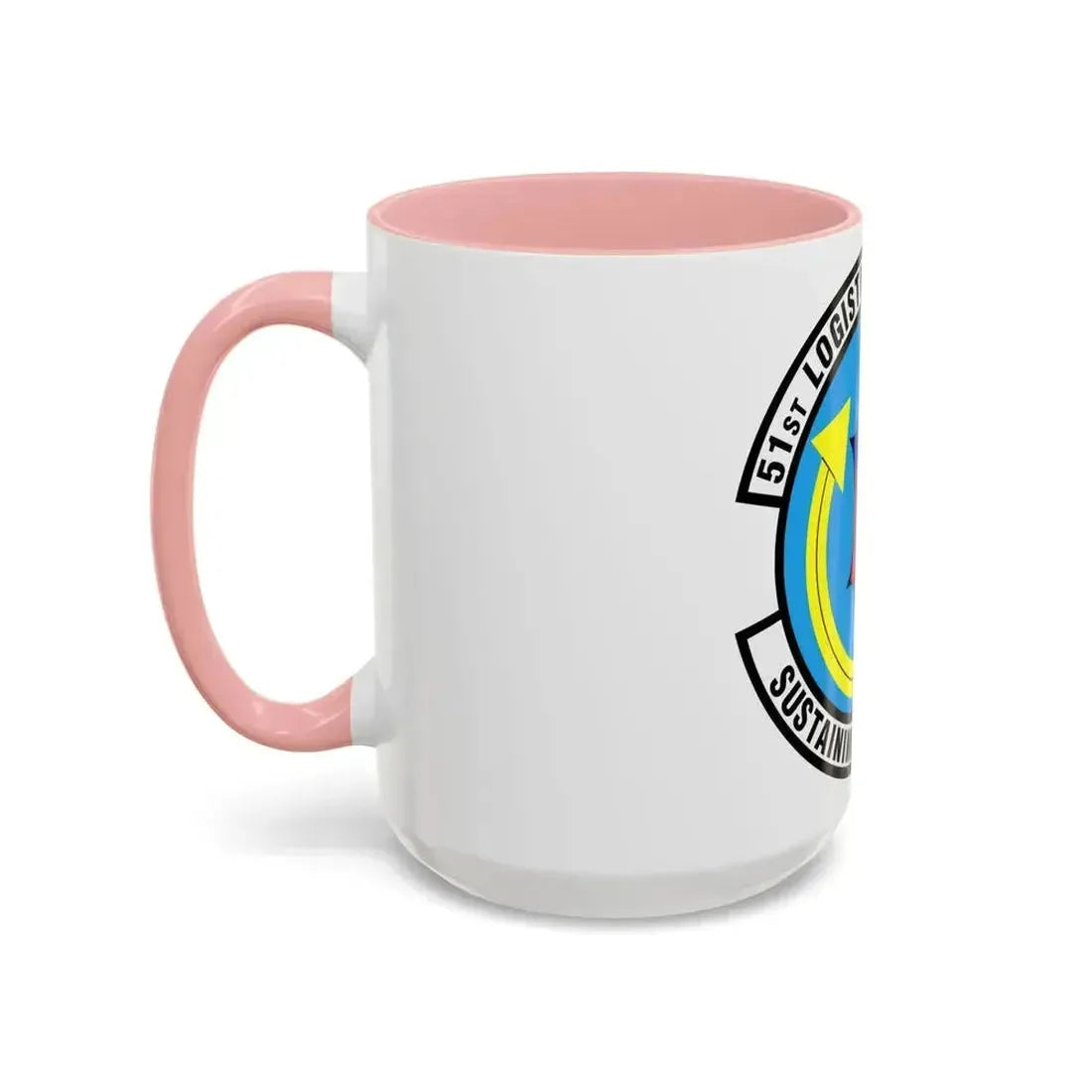 51st Logistics Support Squadron (U.S. Air Force) Accent Coffee Mug - Go Mug Yourself