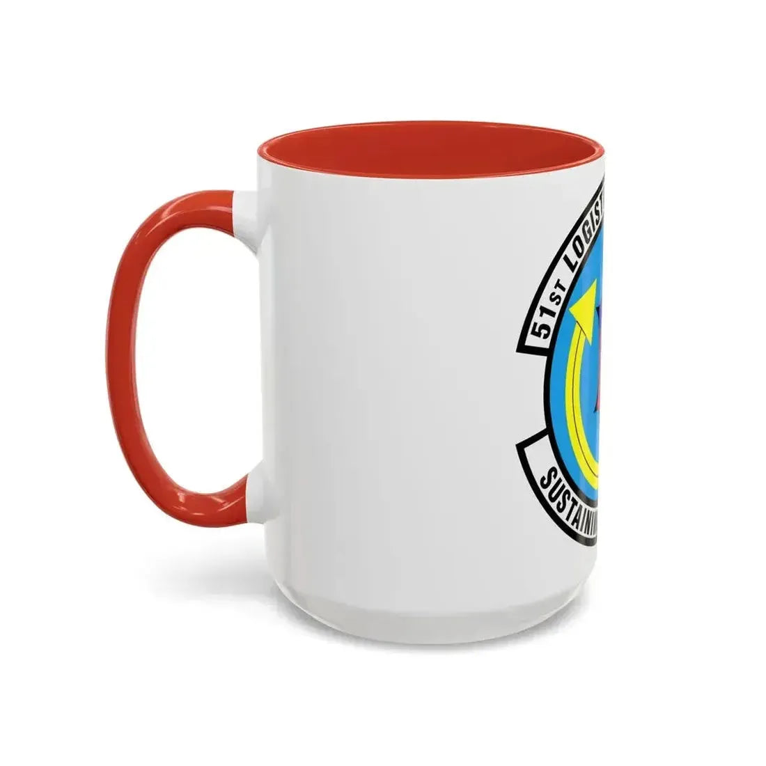 51st Logistics Support Squadron (U.S. Air Force) Accent Coffee Mug - Go Mug Yourself