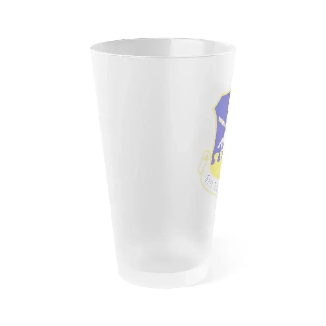 51st Maintenance Group (U.S. Air Force) Frosted Pint Glass 16oz - Go Mug Yourself