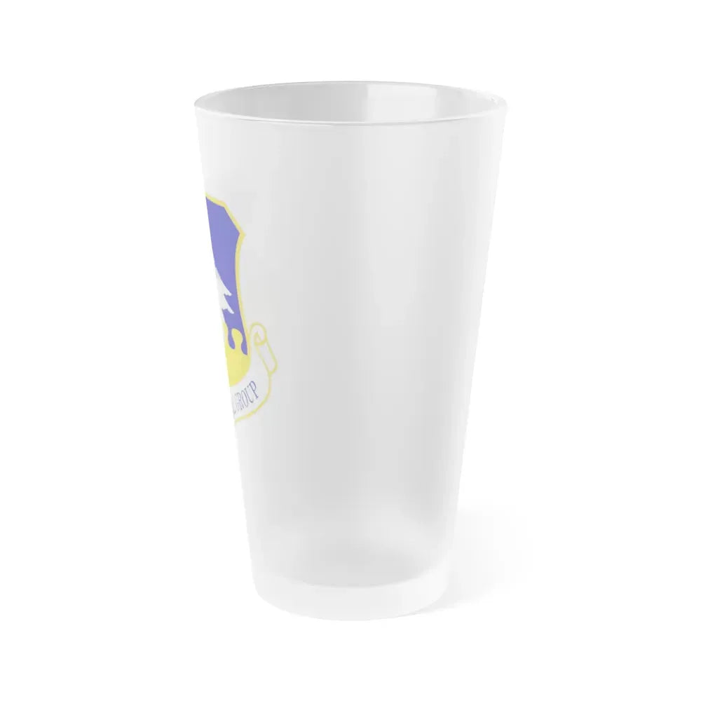 51st Medical Group (U.S. Air Force) Frosted Pint Glass 16oz - Go Mug Yourself