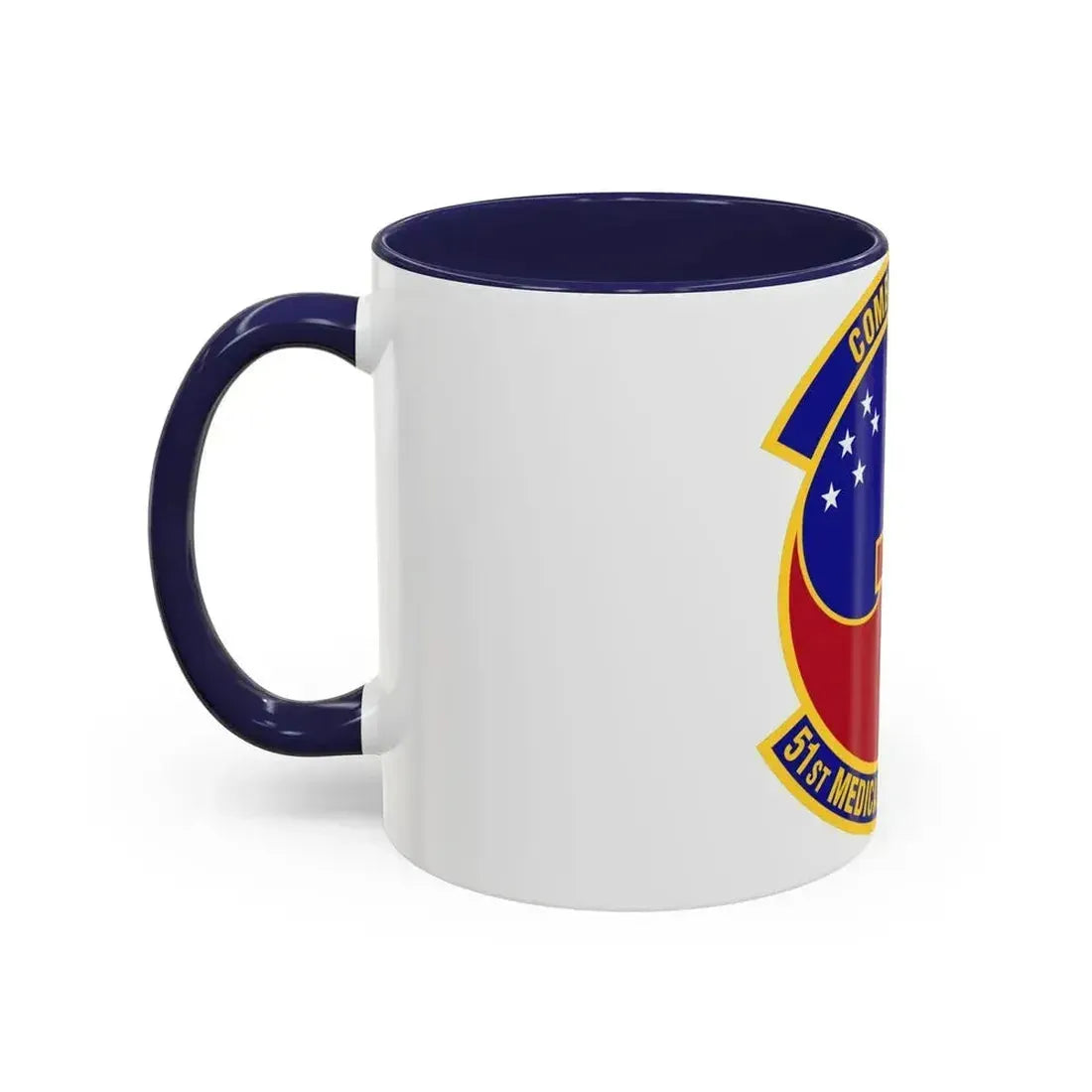 51st Medical Operations Squadron (U.S. Air Force) Accent Coffee Mug - Go Mug Yourself