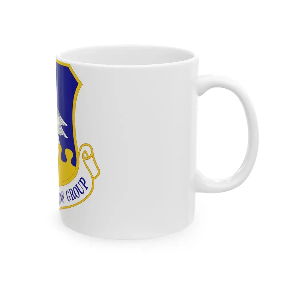 51st Operations Group (U.S. Air Force) White Coffee Mug - Go Mug Yourself