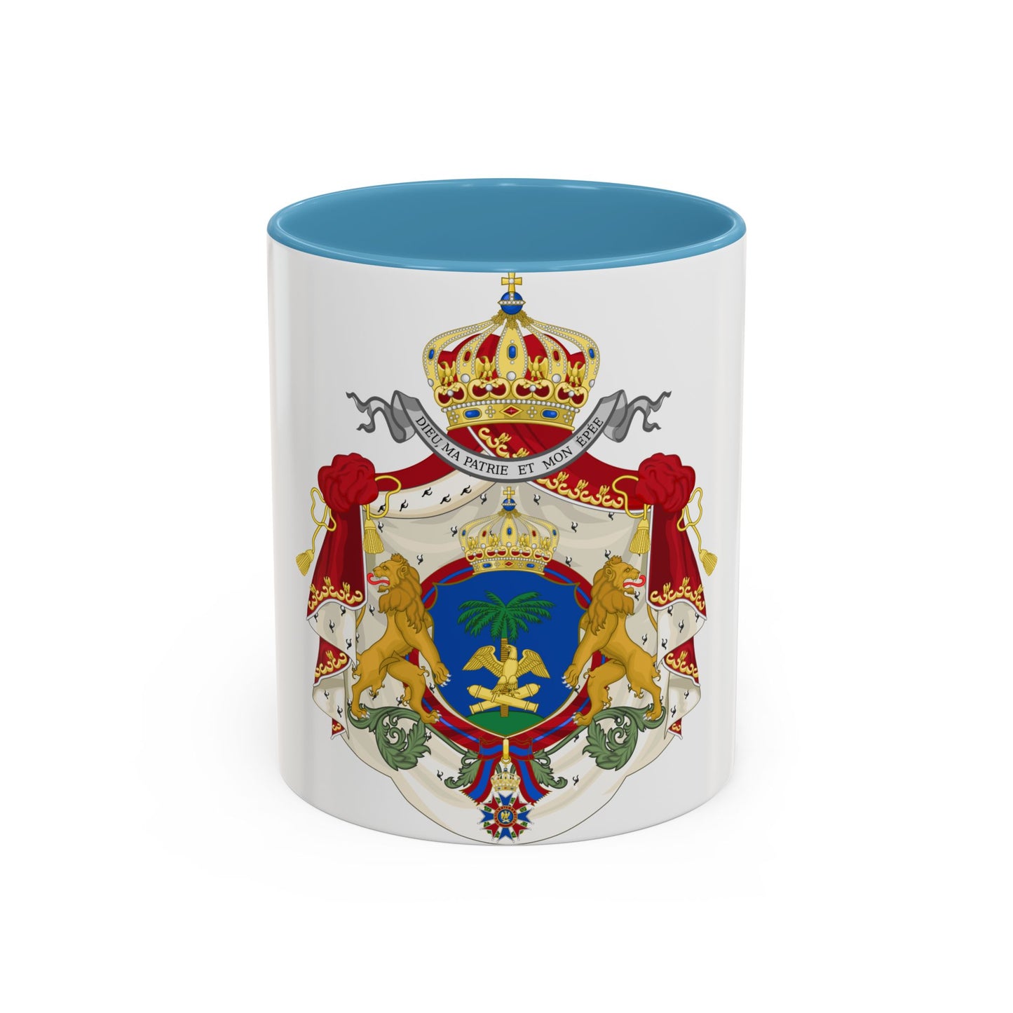 Imperial Coat of Arms of Haiti (1849-1859) - Accent Coffee Mug