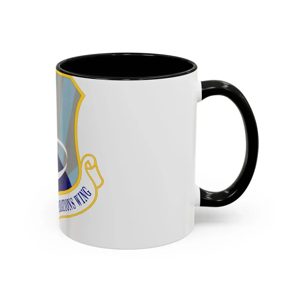 521st Air Mobility Operations Wing (U.S. Air Force) Accent Coffee Mug - Go Mug Yourself