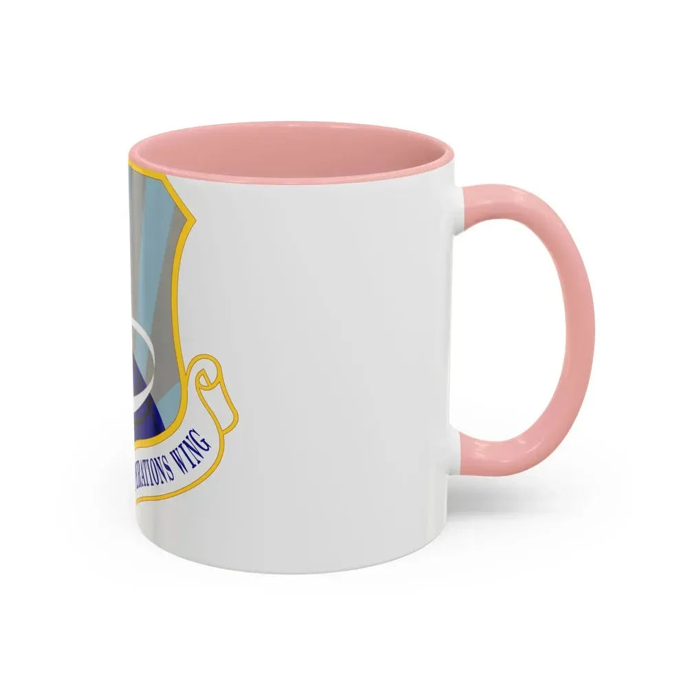 521st Air Mobility Operations Wing (U.S. Air Force) Accent Coffee Mug - Go Mug Yourself