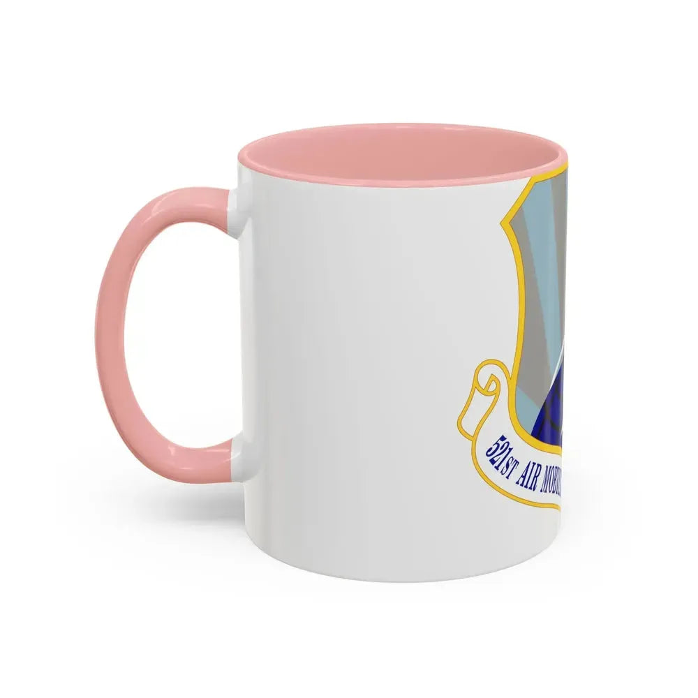 521st Air Mobility Operations Wing (U.S. Air Force) Accent Coffee Mug - Go Mug Yourself