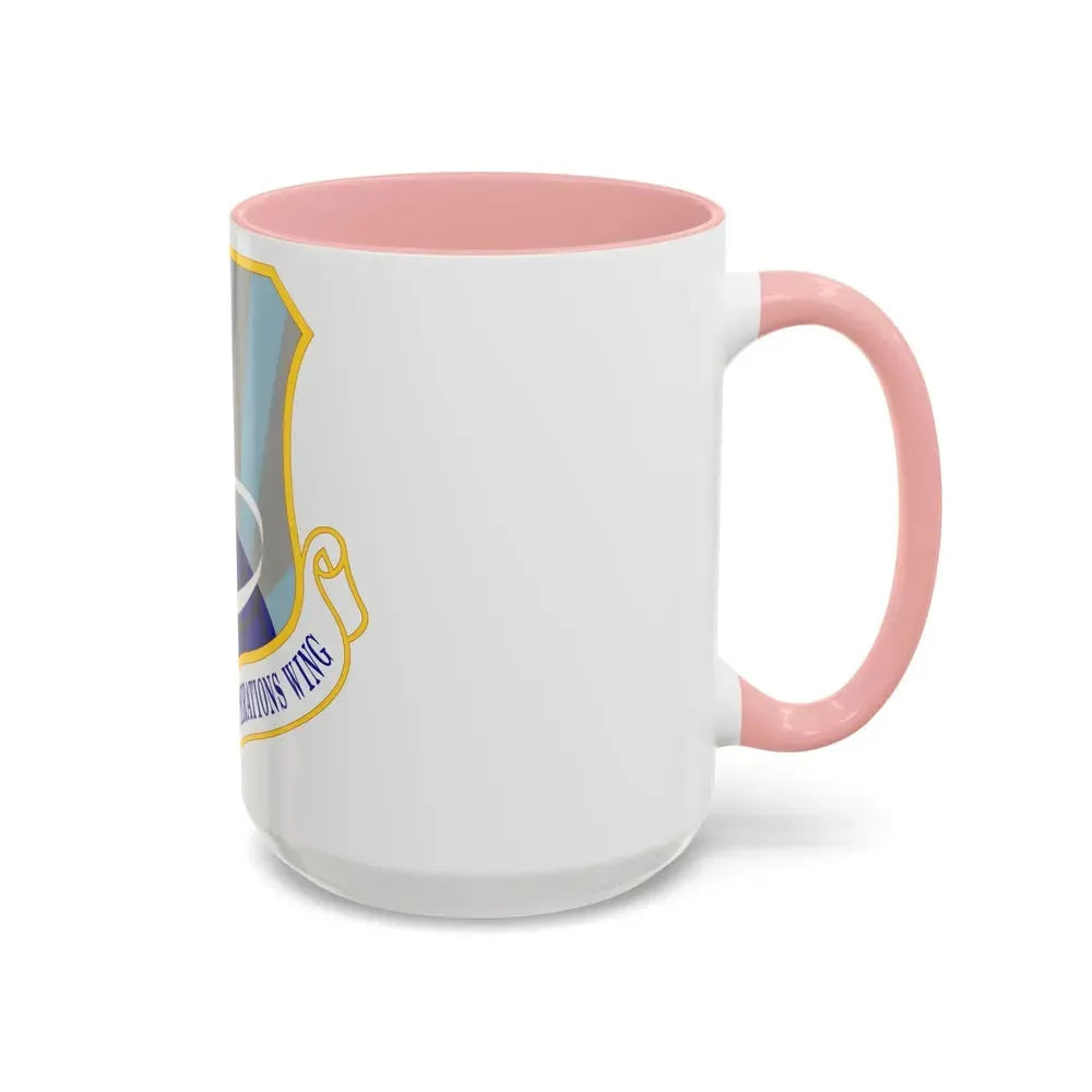 521st Air Mobility Operations Wing (U.S. Air Force) Accent Coffee Mug - Go Mug Yourself