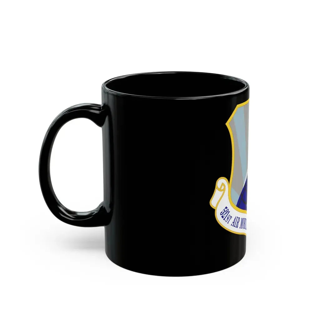 521st Air Mobility Operations Wing (U.S. Air Force) Black Coffee Mug - Go Mug Yourself