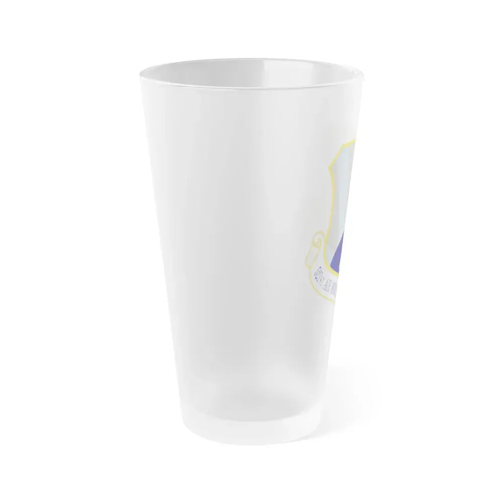 521st Air Mobility Operations Wing (U.S. Air Force) Frosted Pint Glass 16oz - Go Mug Yourself