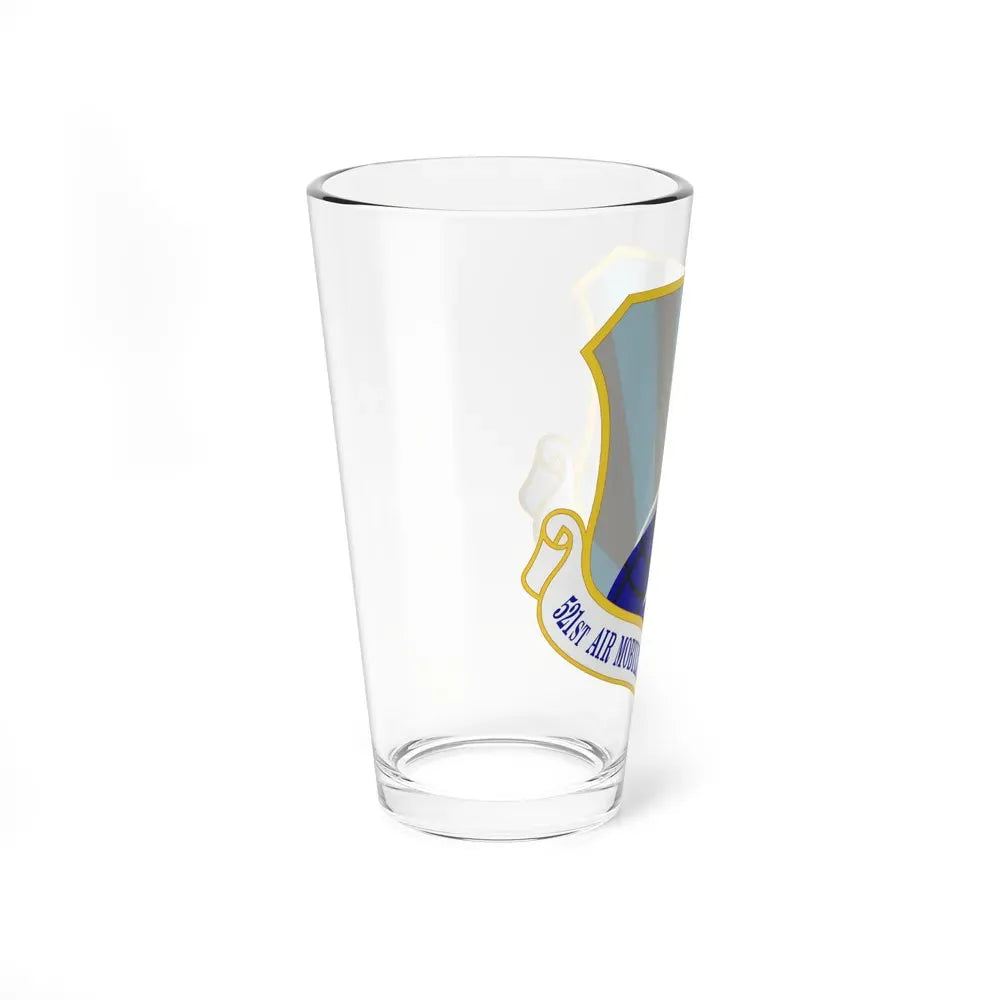 521st Air Mobility Operations Wing (U.S. Air Force) Pint Glass 16oz - Go Mug Yourself