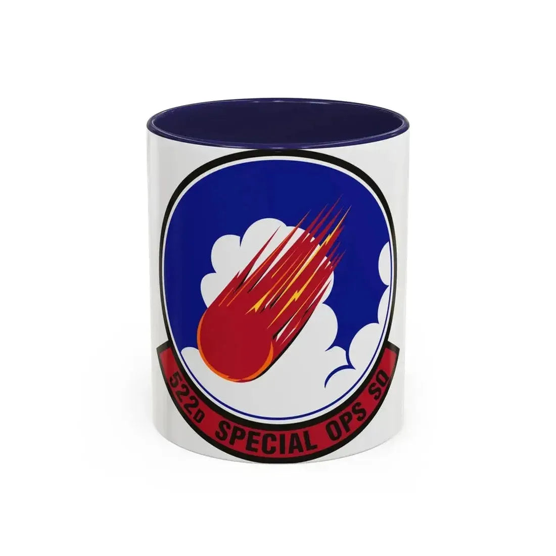 522d Special Operations Squadron (U.S. Air Force) Accent Coffee Mug 11oz Navy - Go Mug Yourself