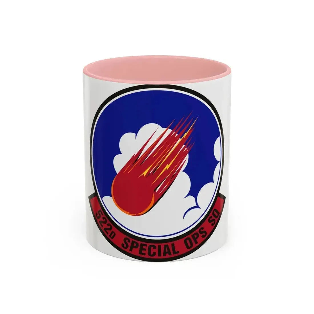 522d Special Operations Squadron (U.S. Air Force) Accent Coffee Mug 11oz Pink - Go Mug Yourself