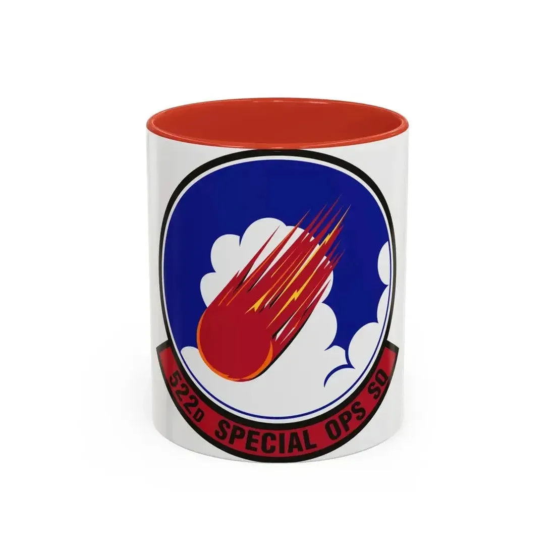 522d Special Operations Squadron (U.S. Air Force) Accent Coffee Mug 11oz Red - Go Mug Yourself