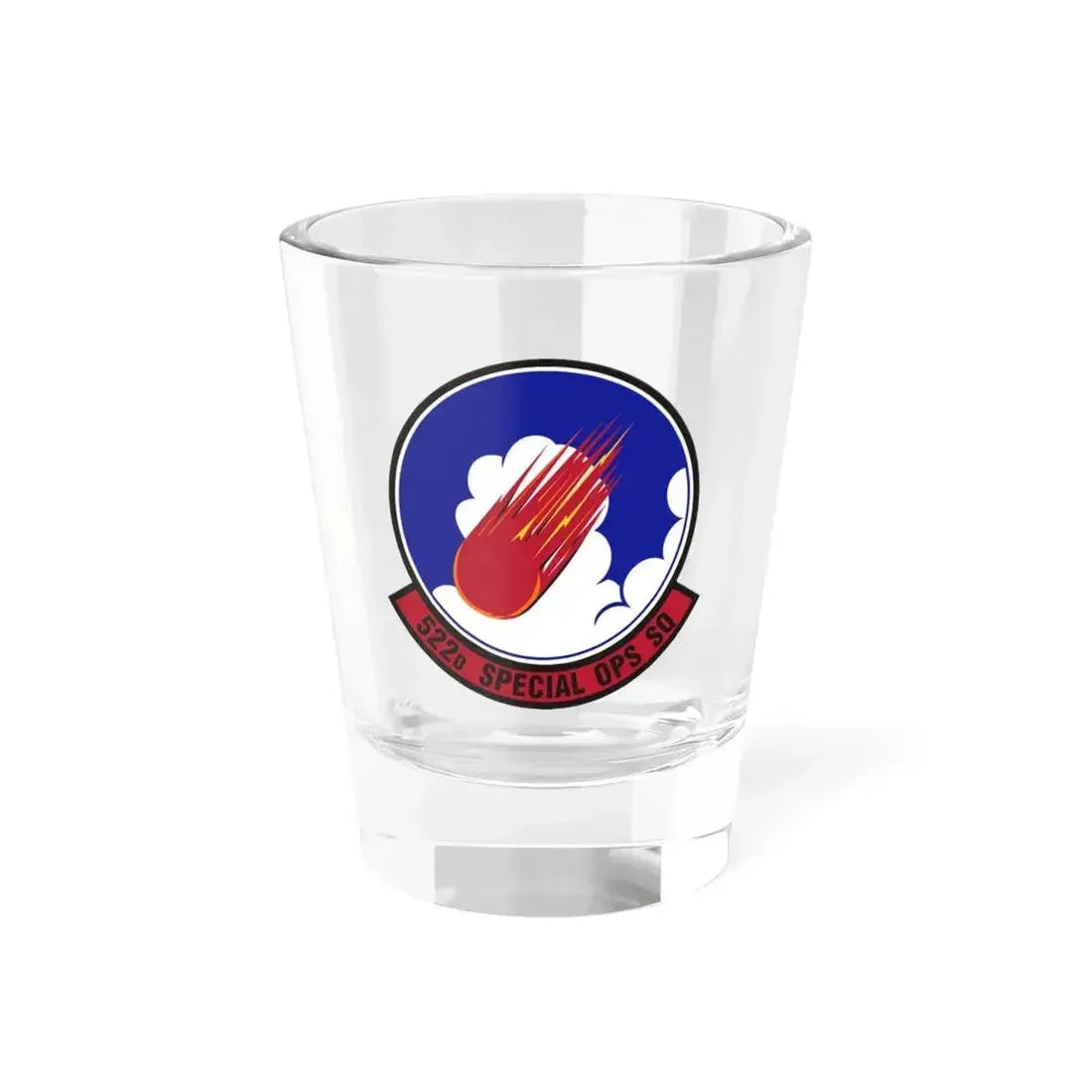 522d Special Operations Squadron (U.S. Air Force) Shot Glass 1.5oz 1.5oz - Go Mug Yourself