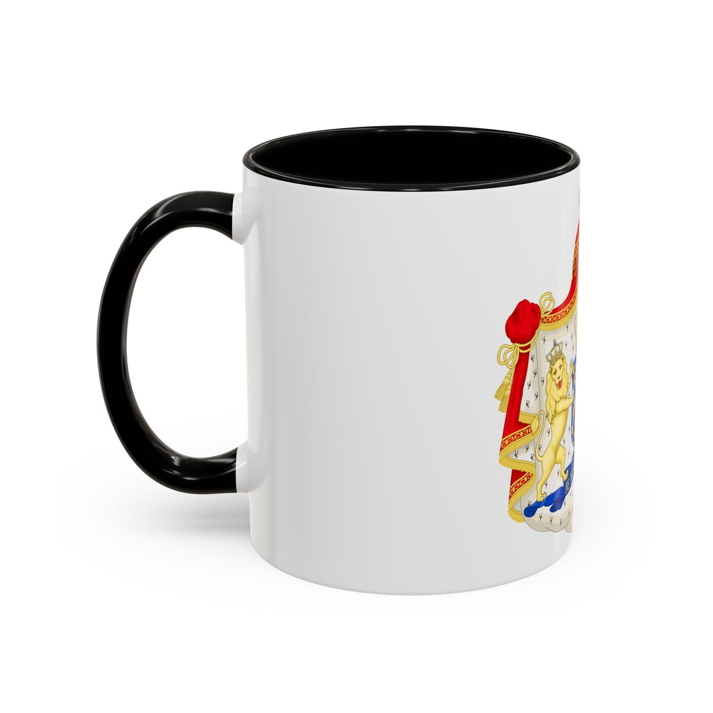 Royal coat of arms of the Netherlands (1815-1907) - Accent Coffee Mug