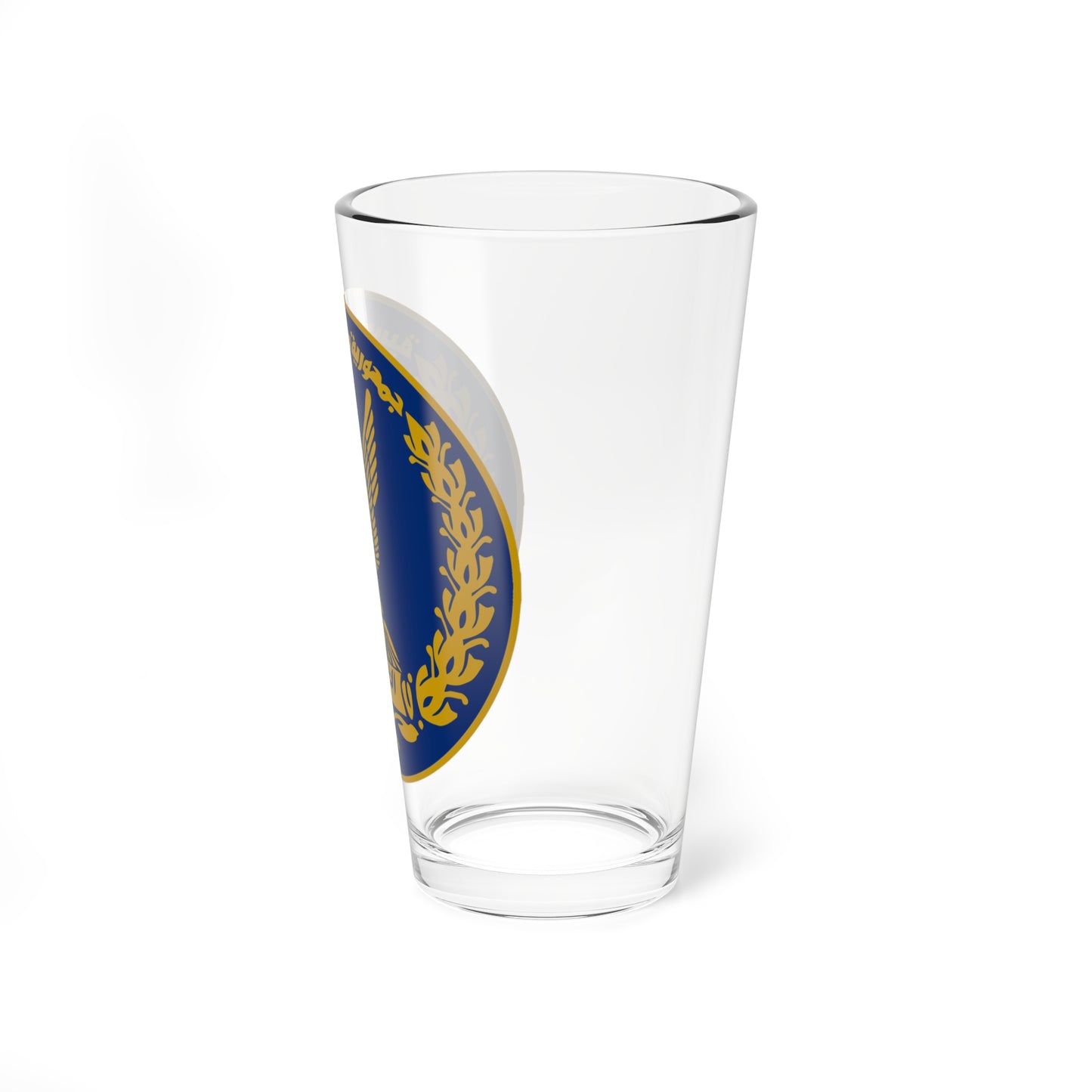 Egyptian Police Emblem (Egypt) (Coat of Arms) Pint Glass 16oz