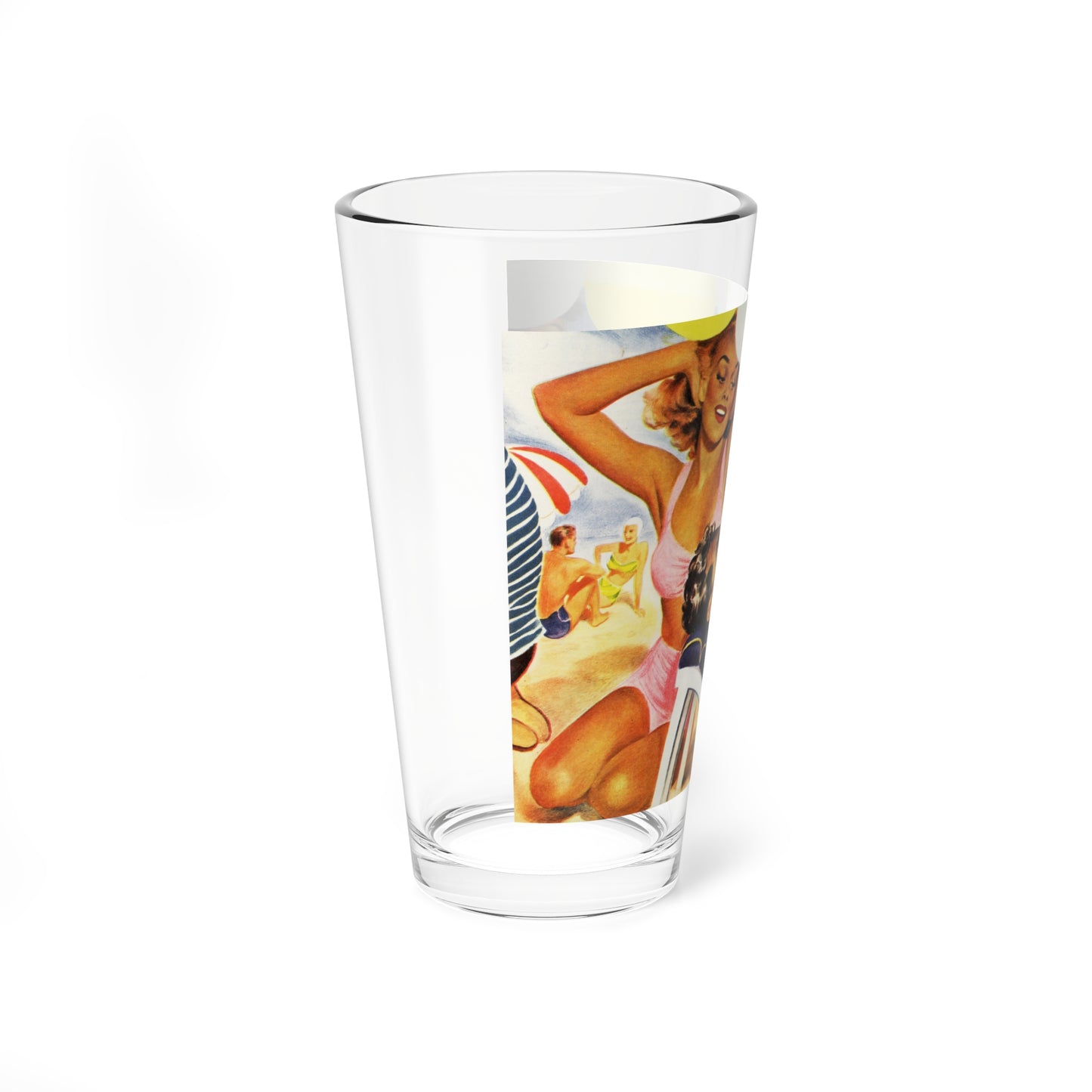 He Was The Genius, Collier's magazine, 1946 - Pint Glass 16oz