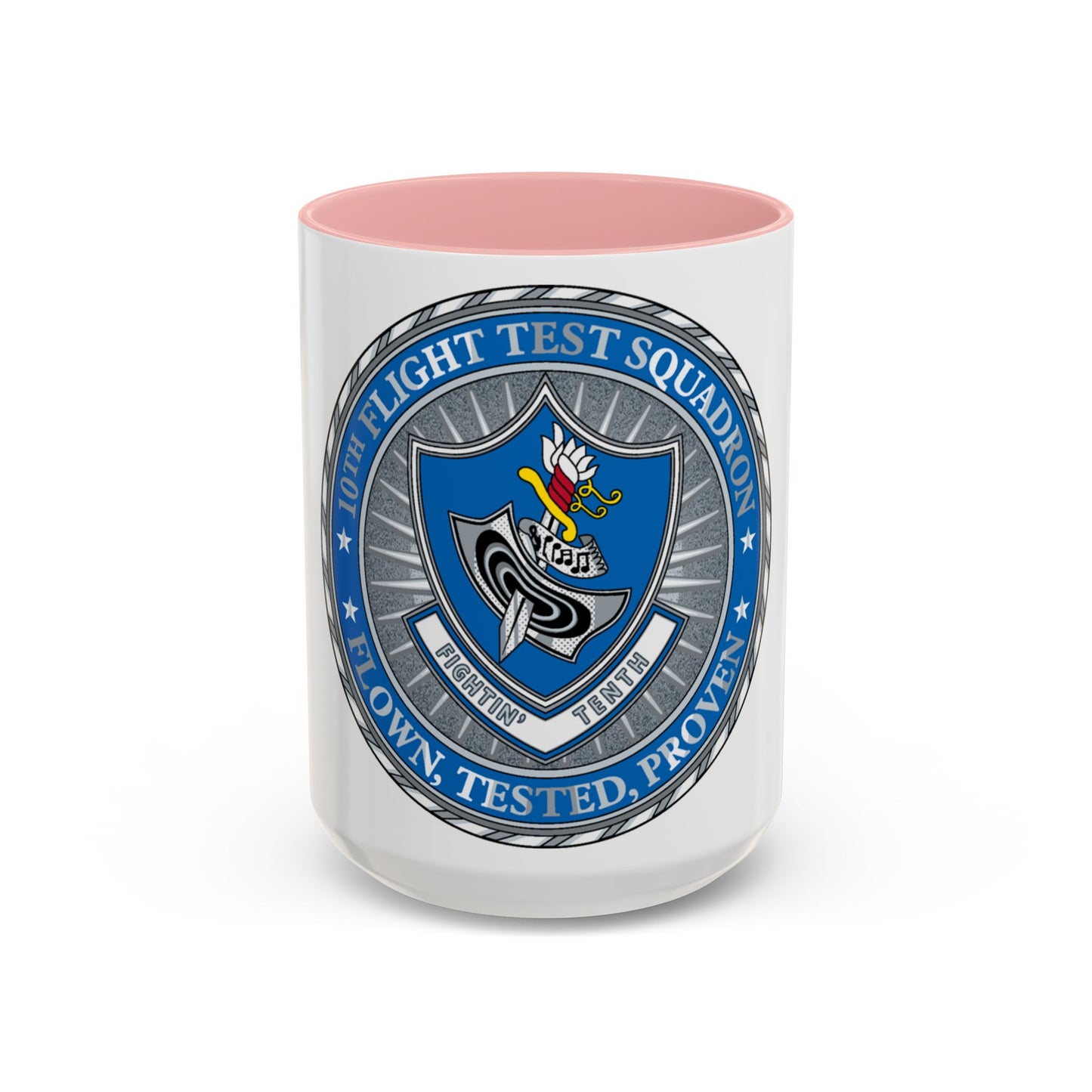 10th Flight Test Sq (U.S. Air Force) Accent Coffee Mug