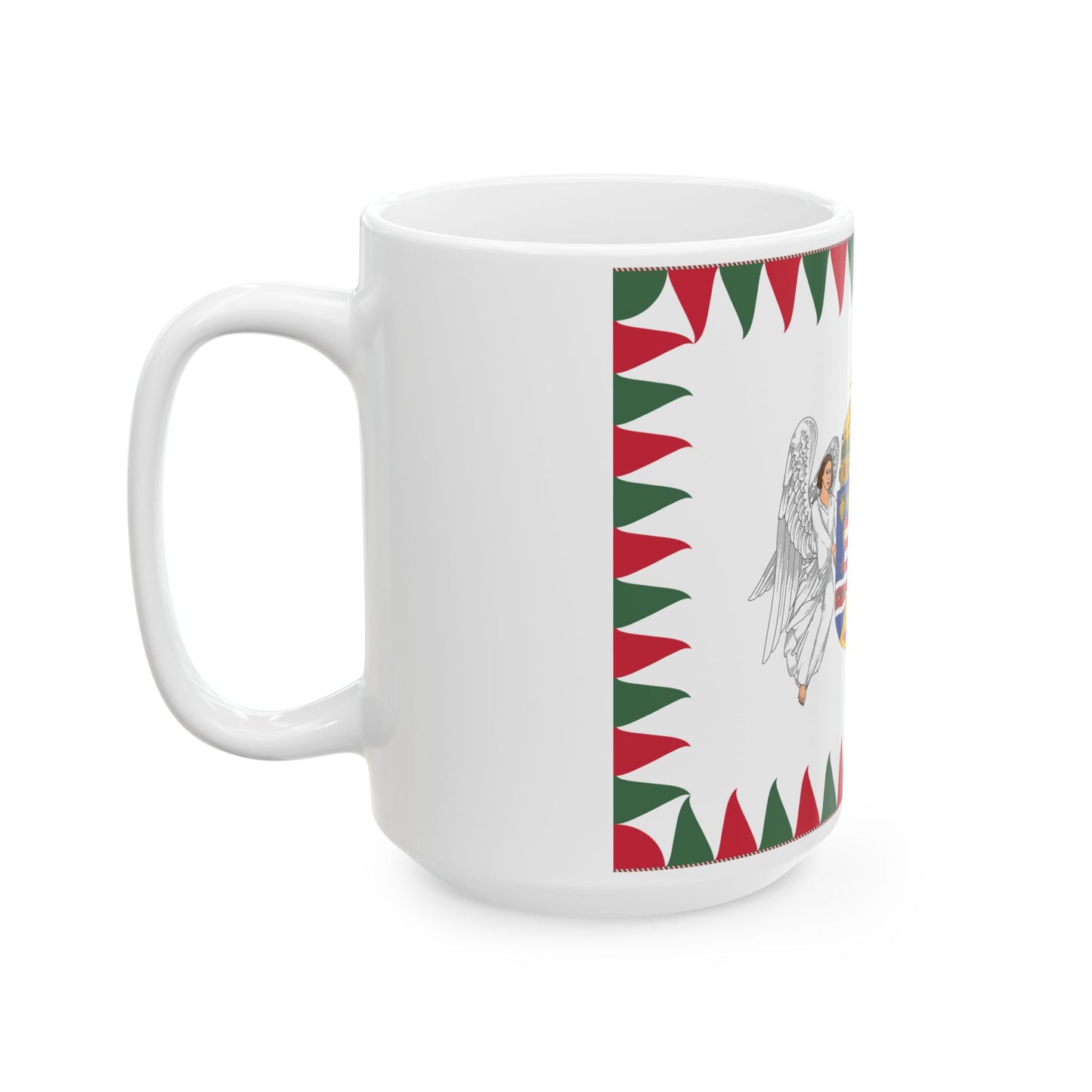 Infantry Colour of the Royal Hungarian Defence Forces 1939-1945 (Hungary) White Coffee Mug