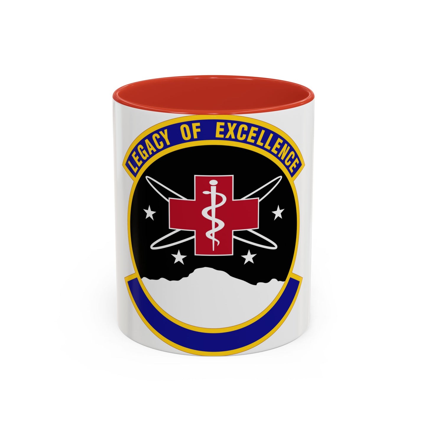 21 Healthcare Operations Squadron USSF (U.S. Air Force) Accent Coffee Mug