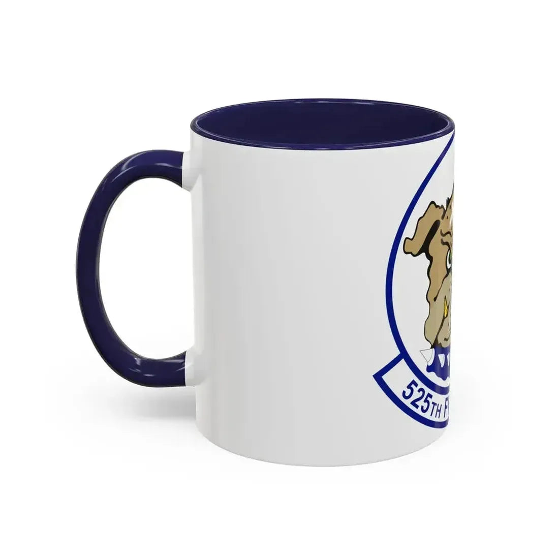 525th Fighter Squadron (U.S. Air Force) Accent Coffee Mug - Go Mug Yourself