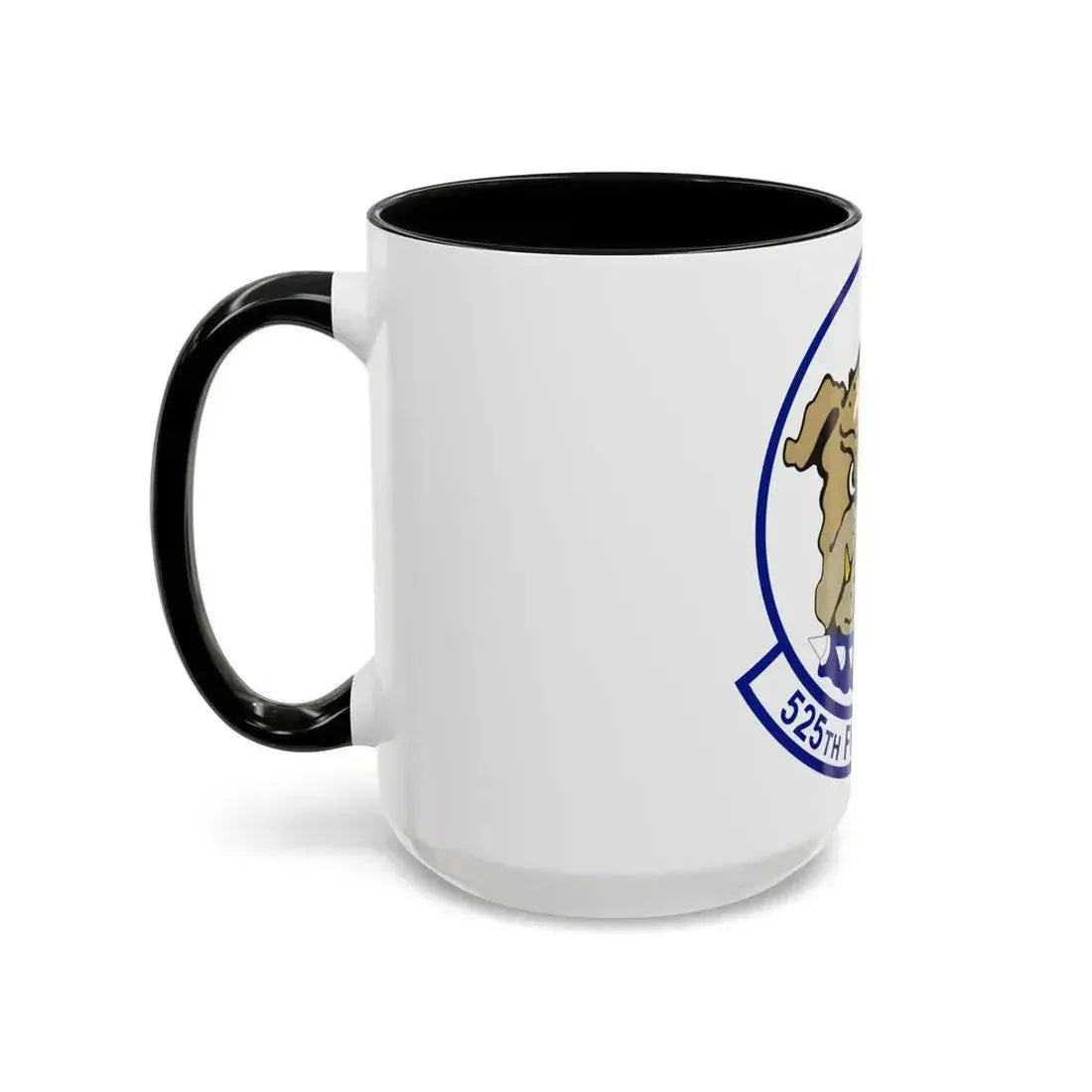525th Fighter Squadron (U.S. Air Force) Accent Coffee Mug - Go Mug Yourself