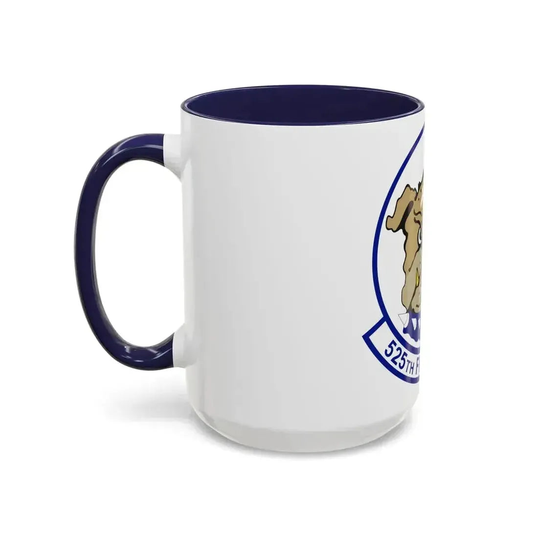 525th Fighter Squadron (U.S. Air Force) Accent Coffee Mug - Go Mug Yourself