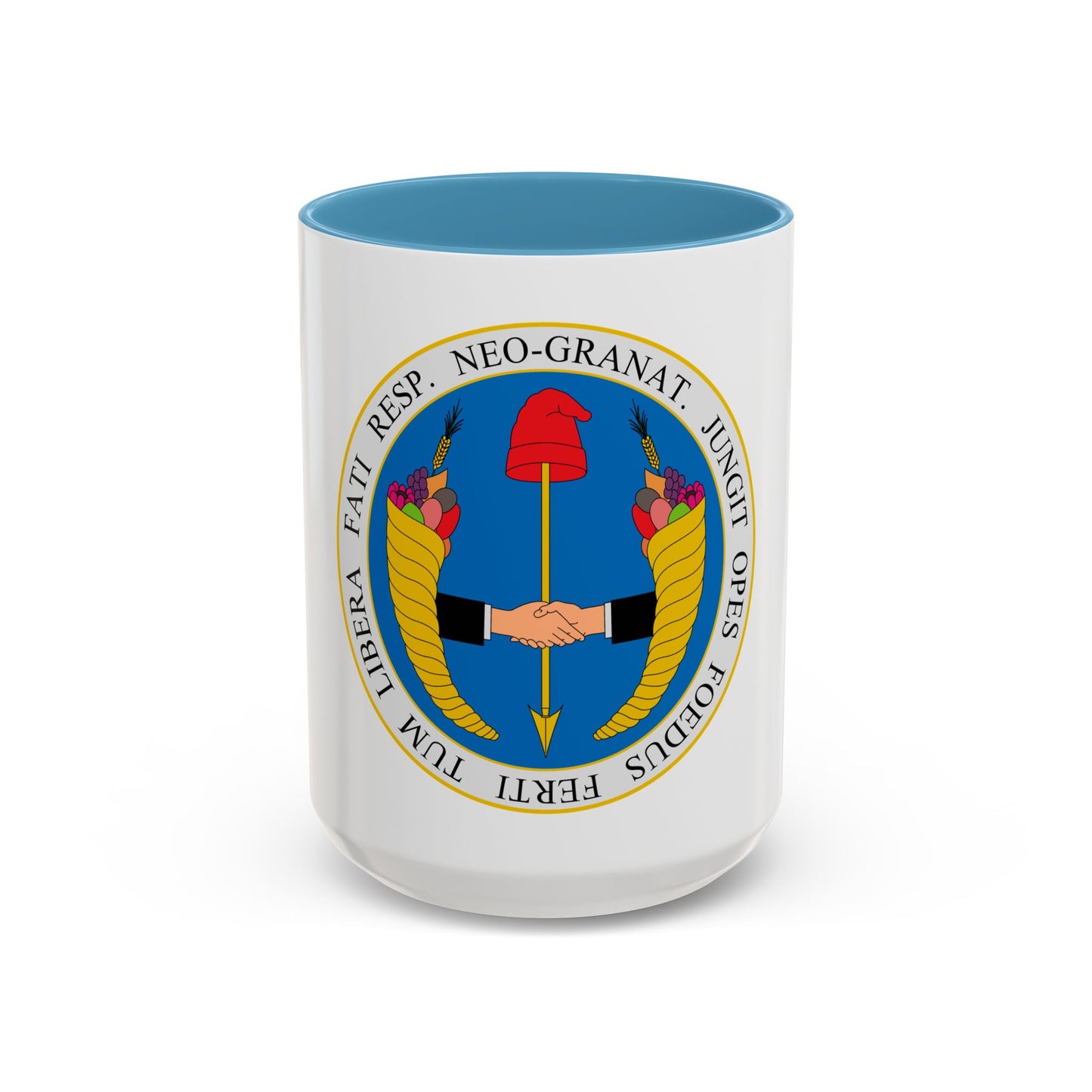 Coat of arms of United Provinces of New Granada - Accent Coffee Mug