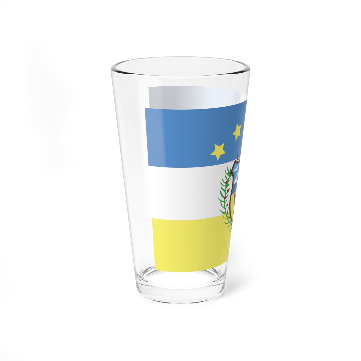 Bandera de la Provincia de Colon-Panama (Panama) Pint Glass 16oz
