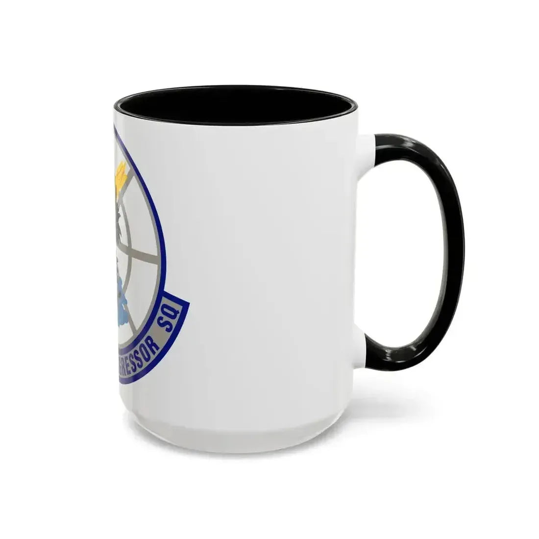 527th Space Aggressor Squadron (U.S. Air Force) Accent Coffee Mug - Go Mug Yourself