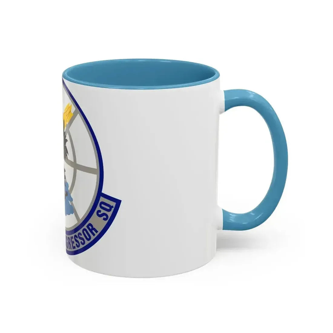 527th Space Aggressor Squadron (U.S. Air Force) Accent Coffee Mug - Go Mug Yourself