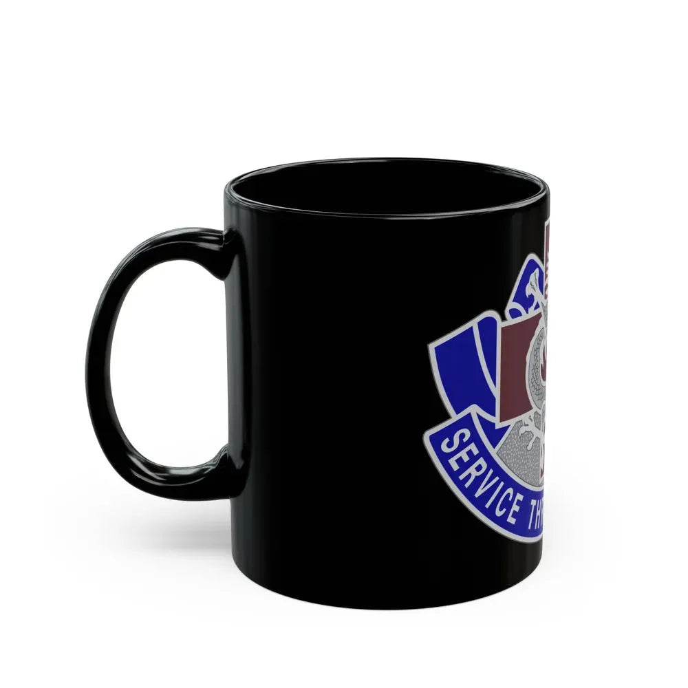 528 Field Hospital (U.S. Army) Black Coffee Mug - Go Mug Yourself