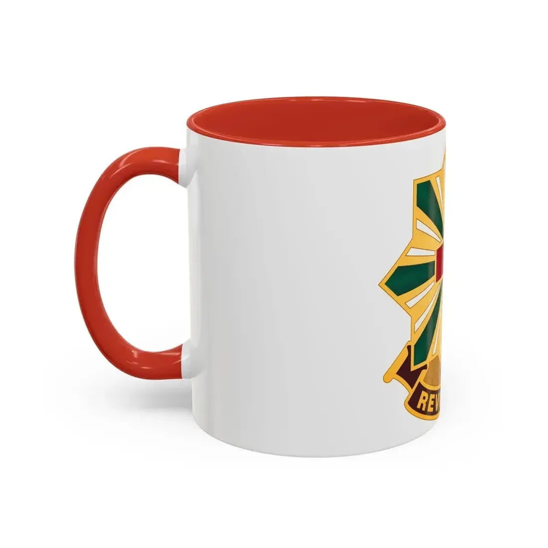 528th Hospital Center (U.S. Army) Accent Coffee Mug - Go Mug Yourself