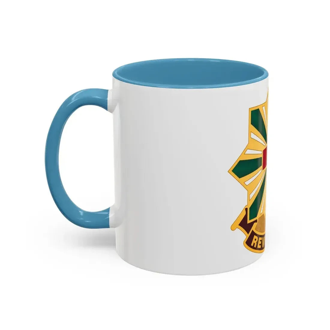 528th Hospital Center (U.S. Army) Accent Coffee Mug - Go Mug Yourself