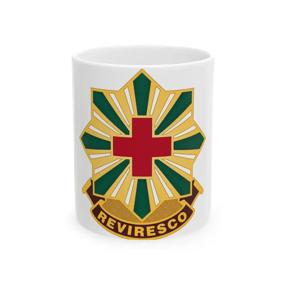 528th Hospital Center (U.S. Army) White Coffee Mug 11oz - Go Mug Yourself
