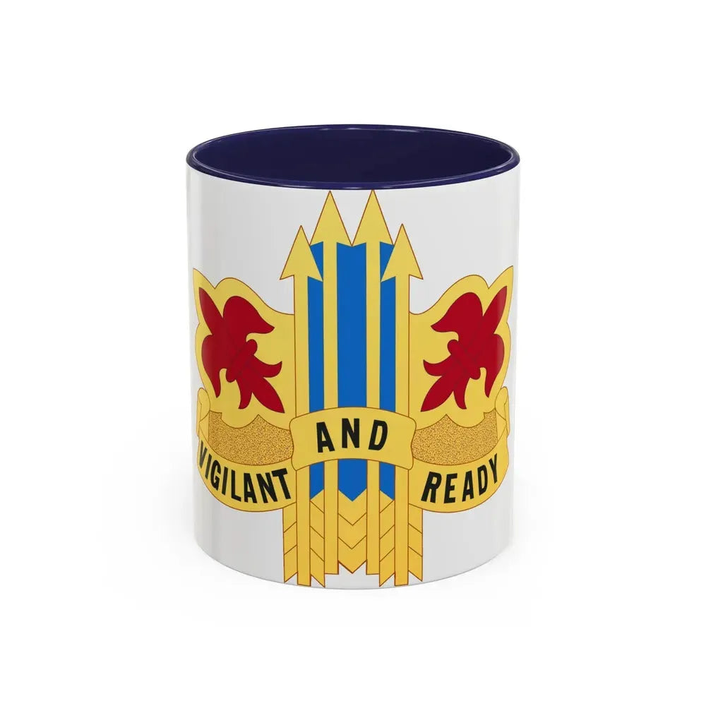 52nd Air Defense Artillery Brigade (U.S. Army) Accent Coffee Mug 11oz Navy - Go Mug Yourself