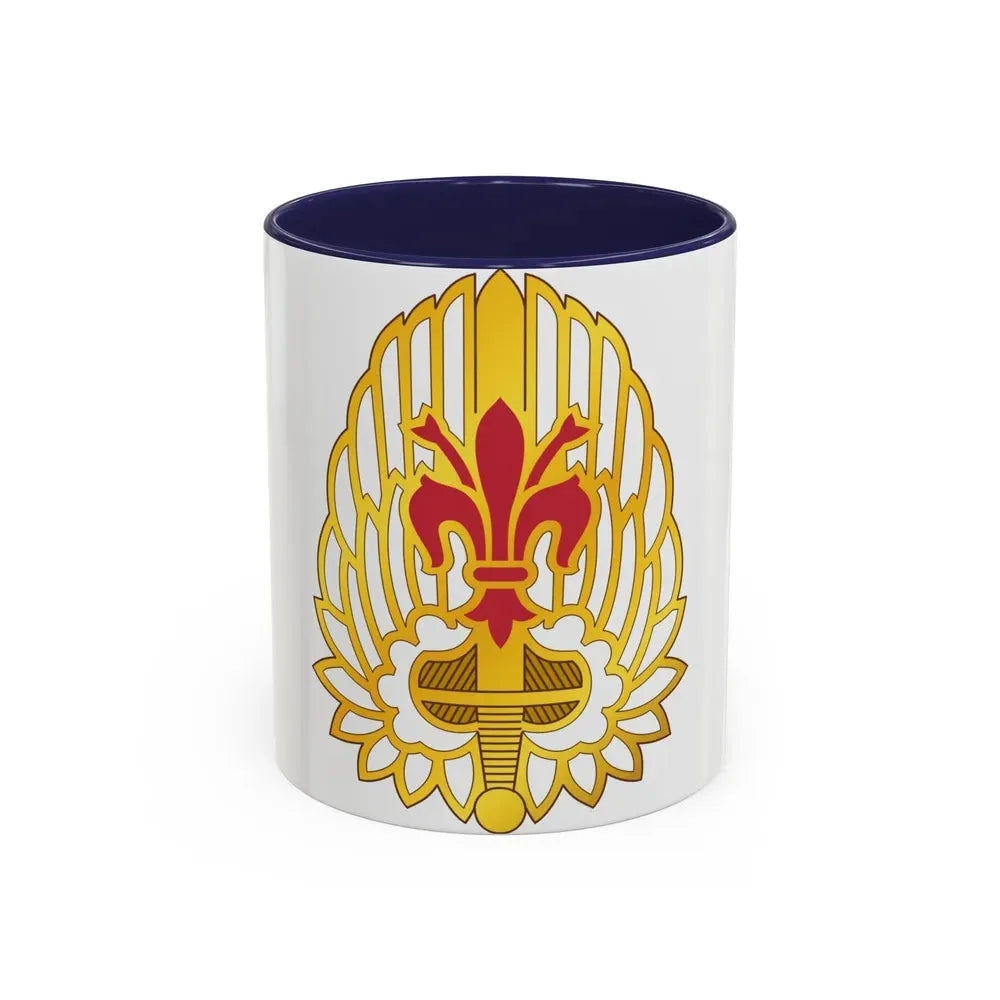 52nd Aviation Regiment (U.S. Army) Accent Coffee Mug 11oz Navy - Go Mug Yourself