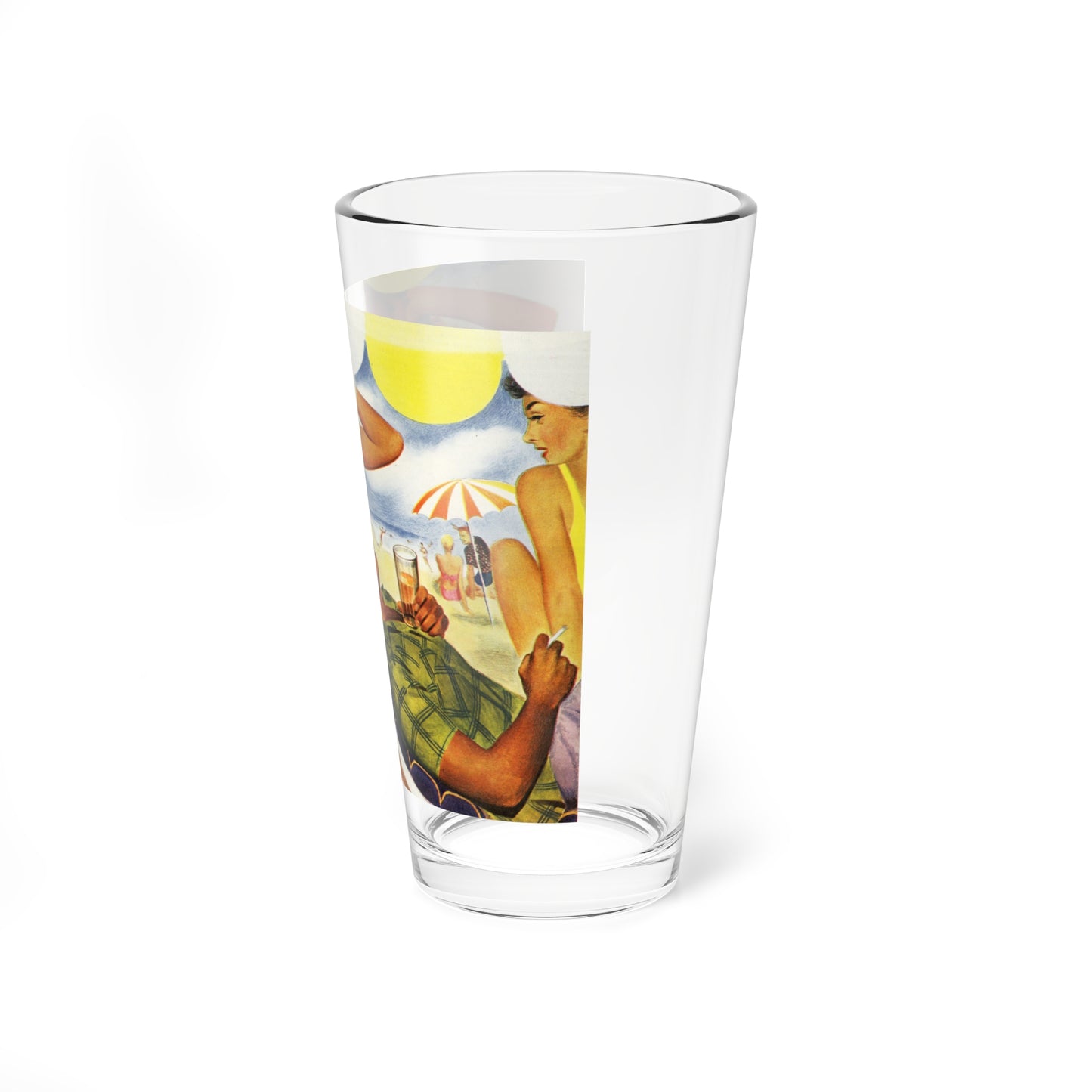 He Was The Genius, Collier's magazine, 1946 - Pint Glass 16oz